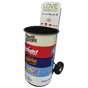 super off road sampling bin