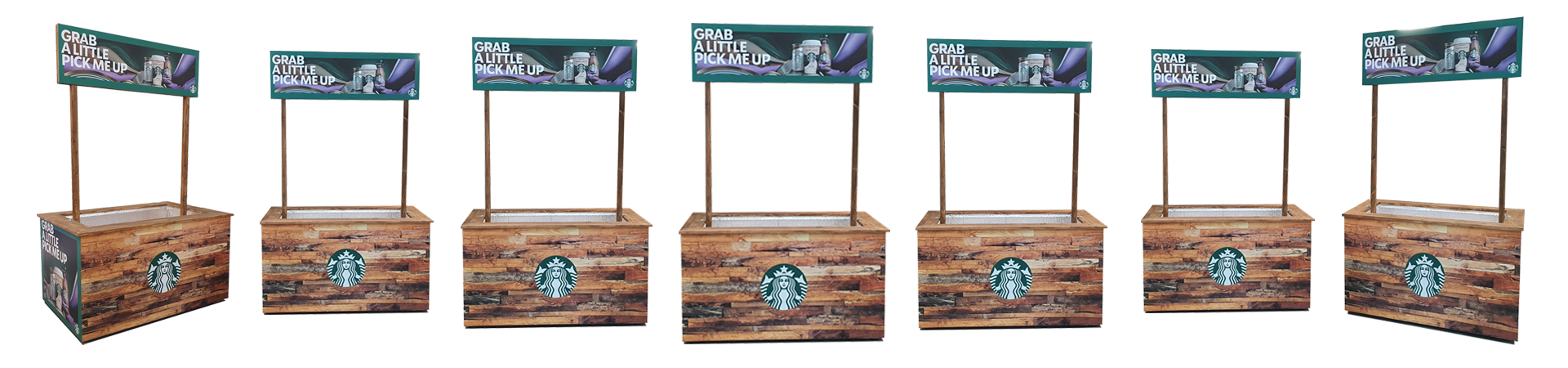 starbucks bespoke sampling bin
